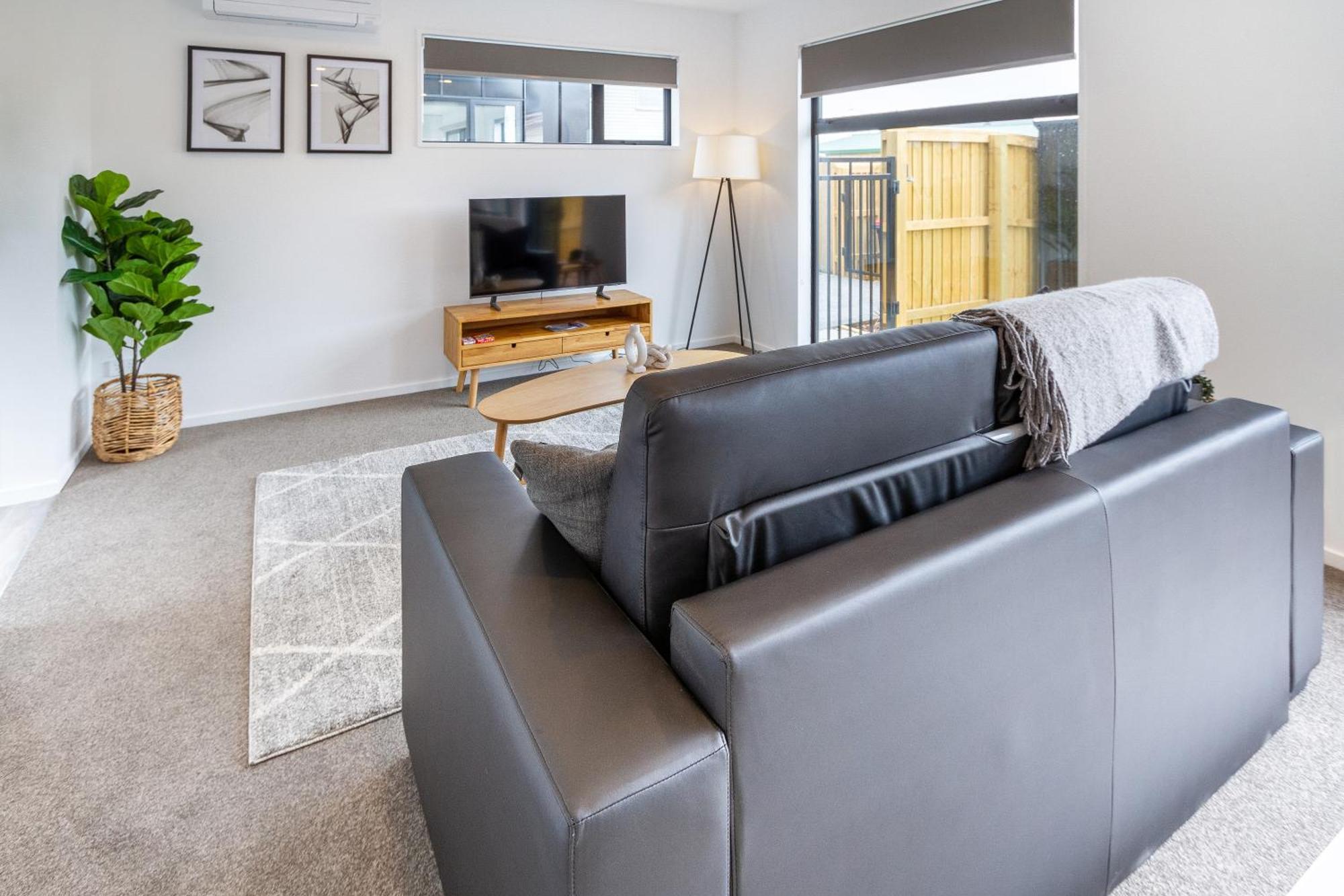 2Br Townhouse: Cosy, Close To City, Car Park Christchurch Kültér fotó