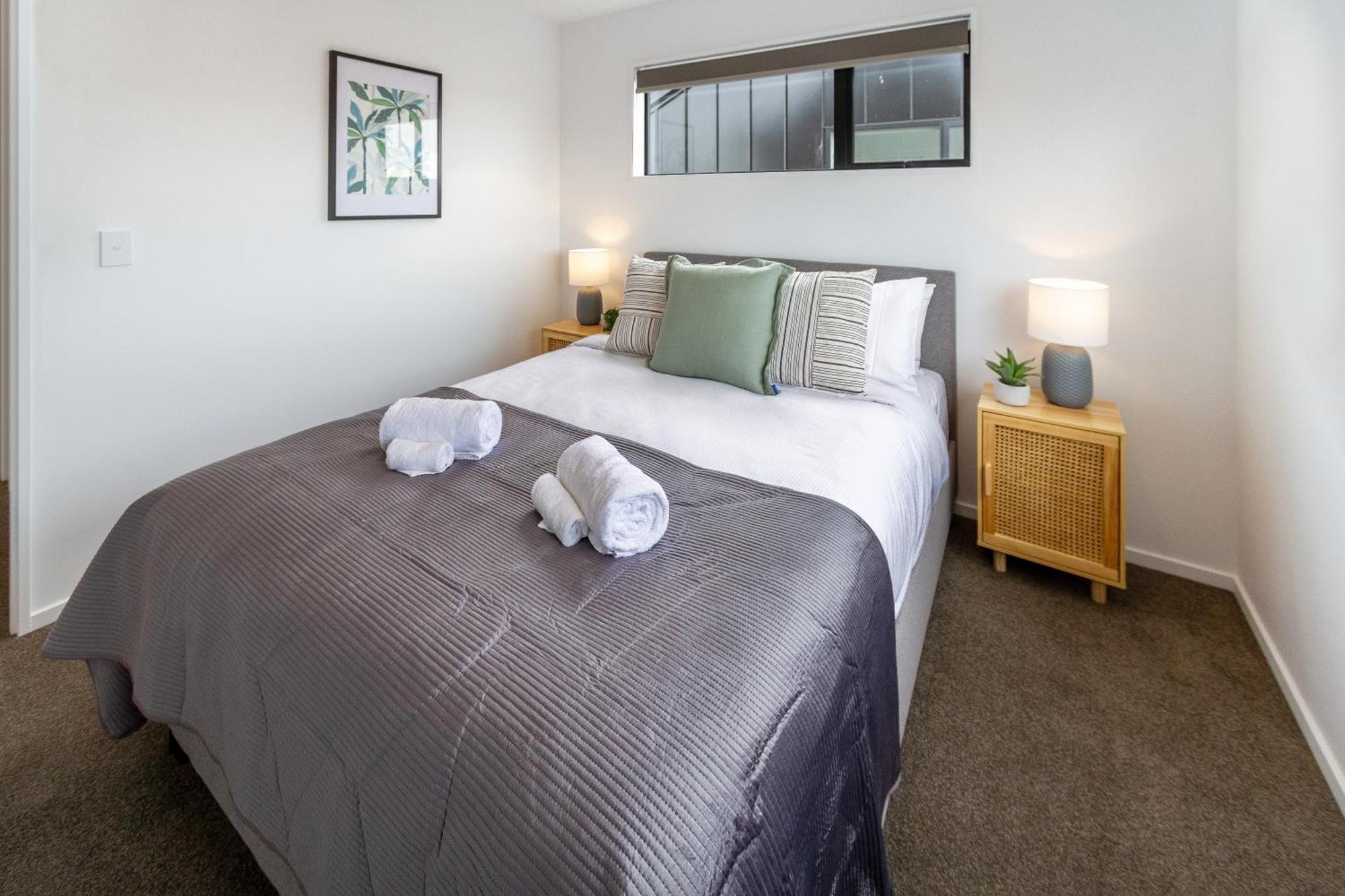 2Br Townhouse: Cosy, Close To City, Car Park Christchurch Kültér fotó